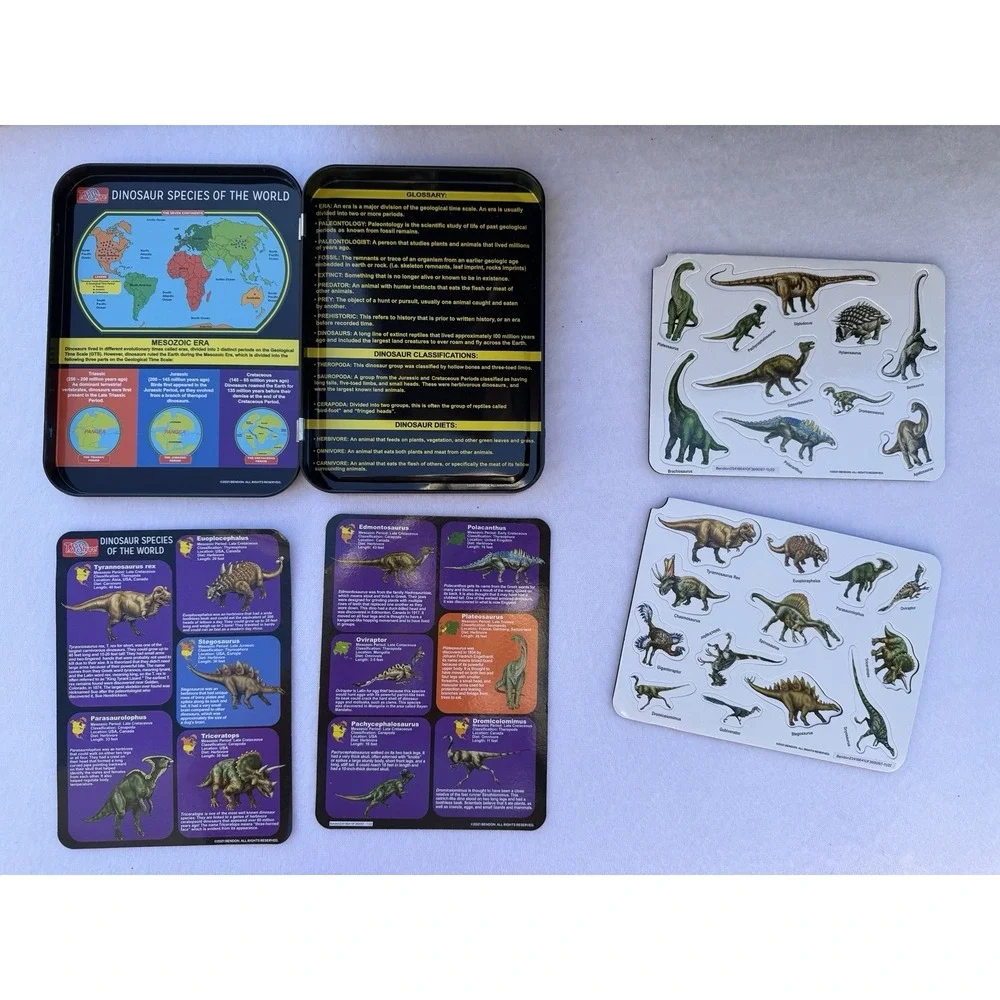 T.S. Shure STEM Magnetic Learning Activity Lot Periodic Table Dino Bug Space‎